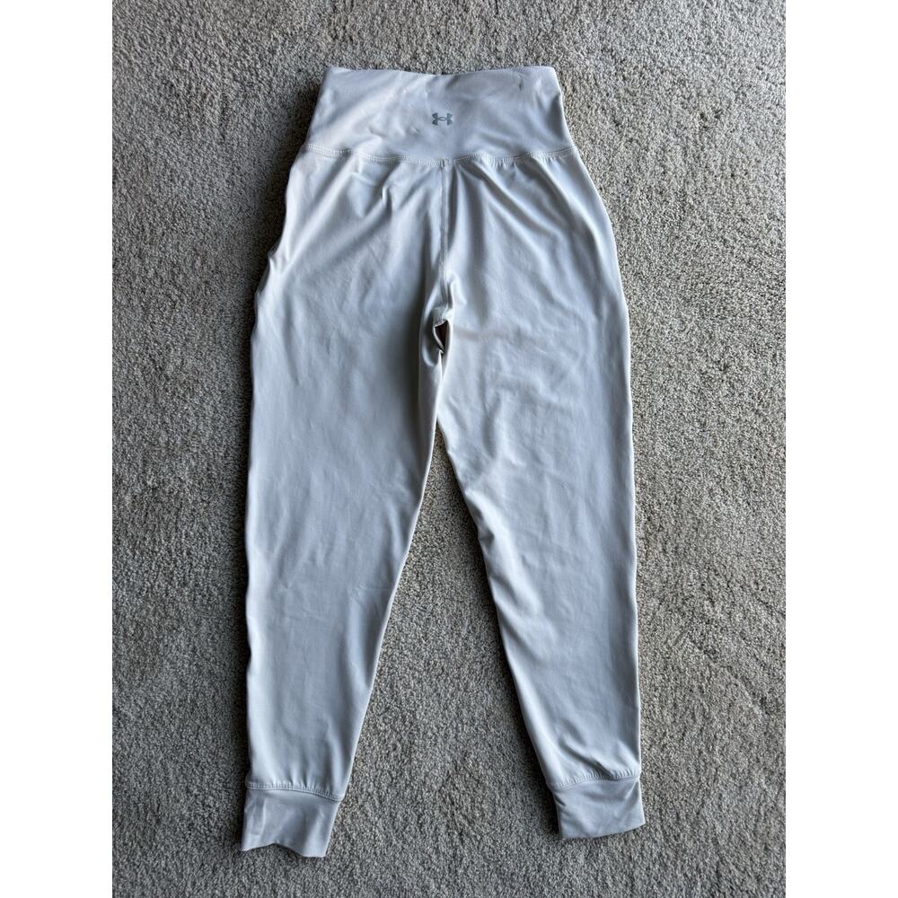 Under Armour Women’s Leggings XS Light Gray High Rise Athletic Workout Pants - Picture 5 of 7